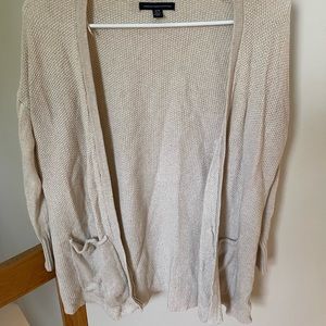Cream cardigan